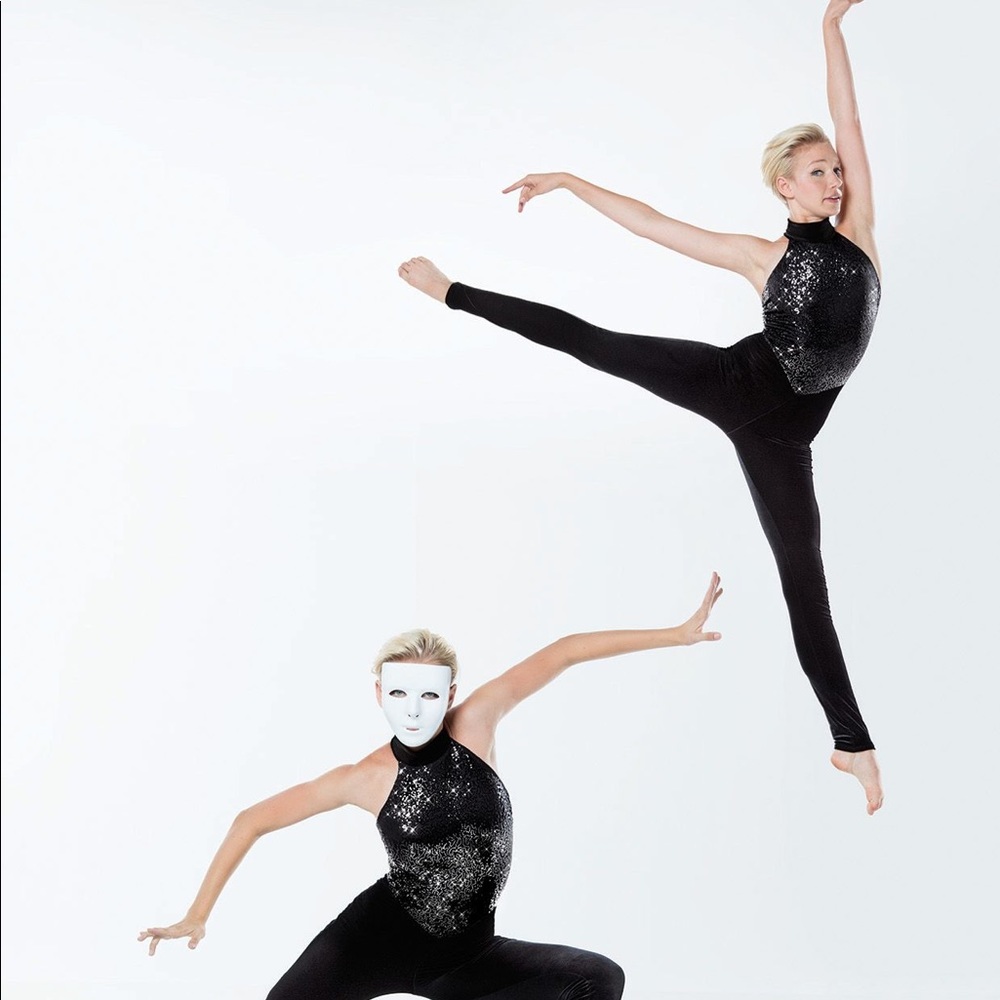 Revolution Bad Blood Costume Velvet Sequin black